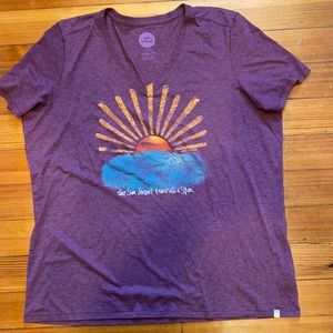 Life is Good short sleeve Cool Vee